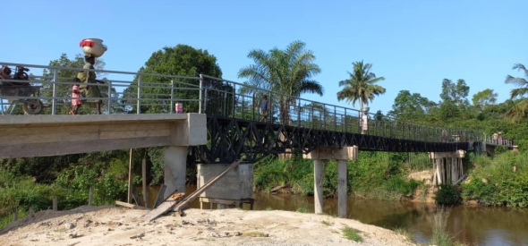 Sicher an das andere Ufer | Brückenbauprojekt abgeschlossen